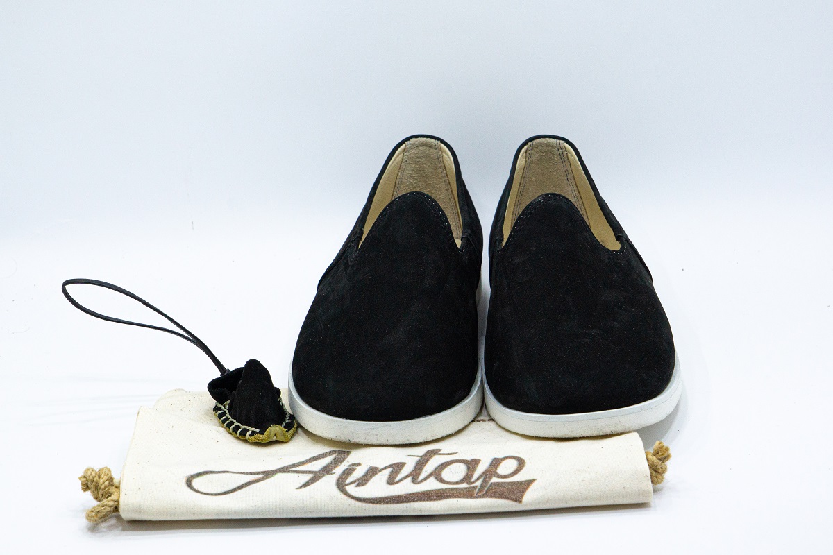 Eva Taban Nubuk Siyah Unisex Yemeni