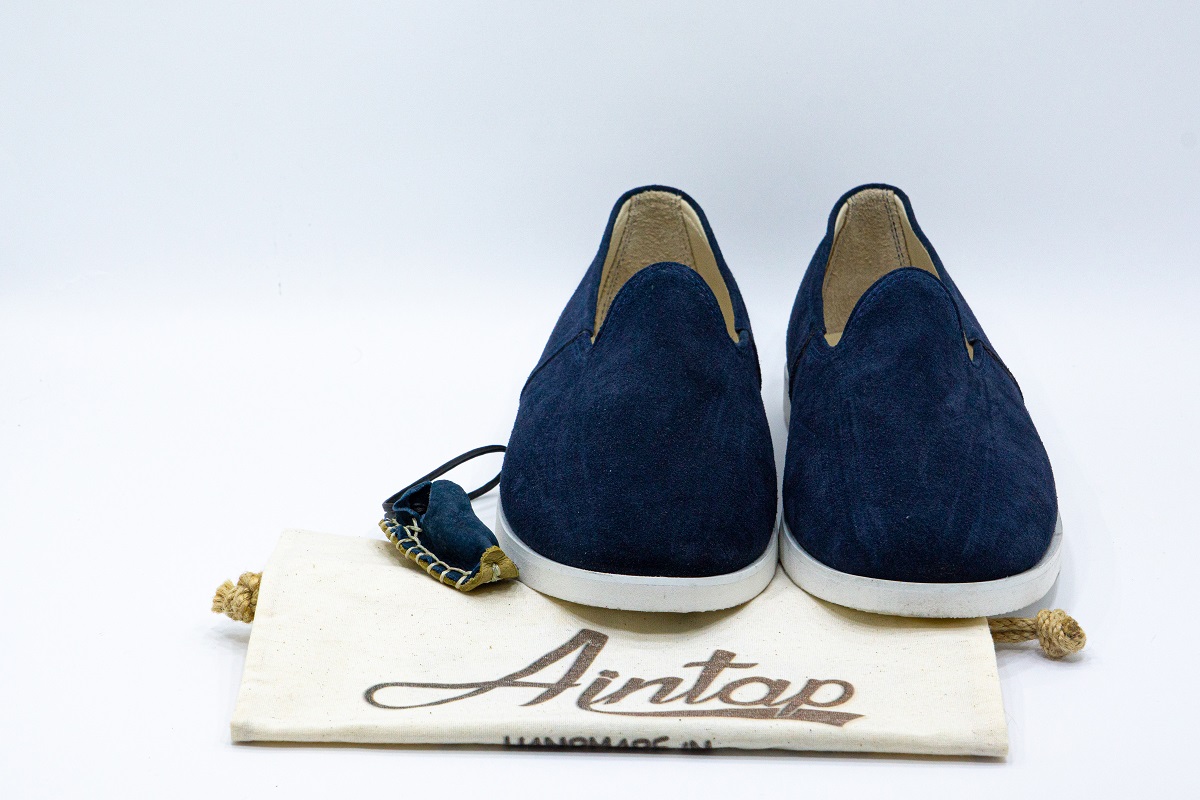 Eva Taban Süet Lacivert Unisex Yemeni