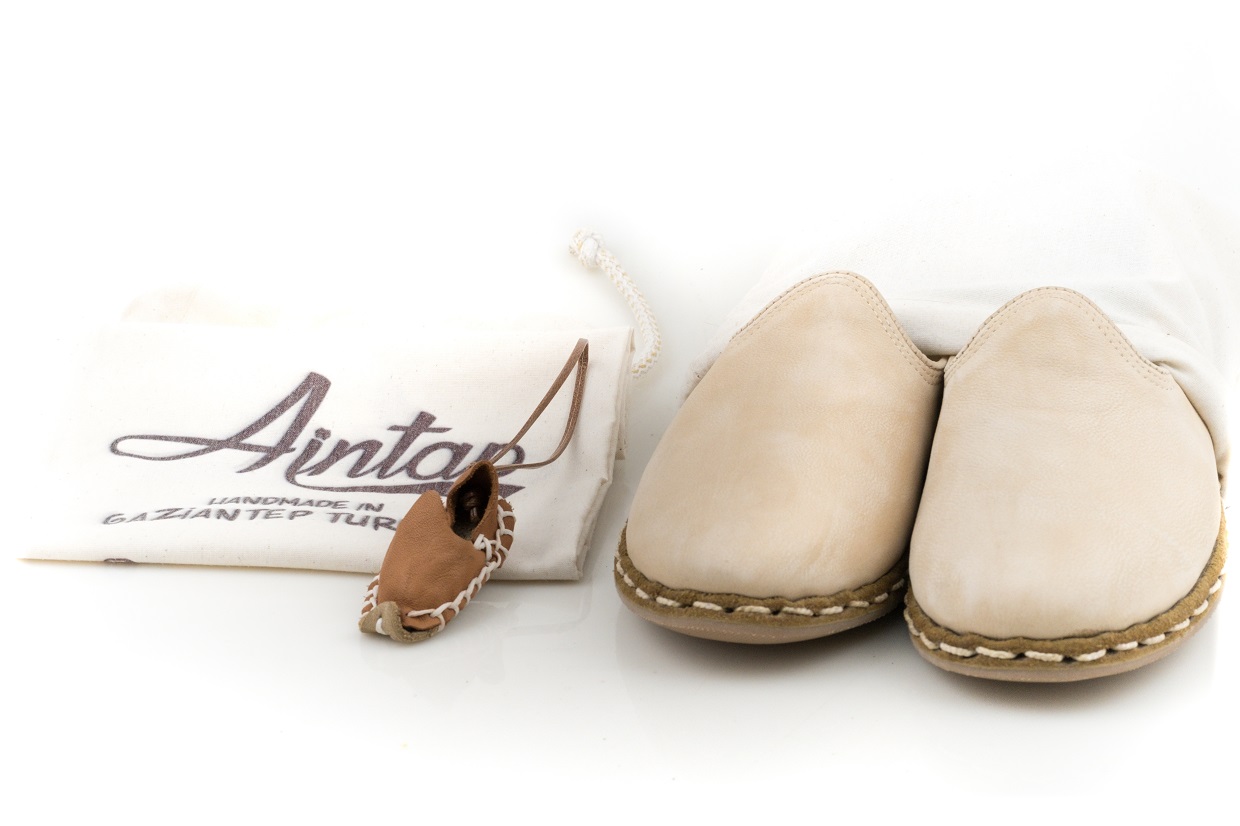 %100 Hakiki Nubuk Deri Bej Unisex Spor Gaziantep Yemeni