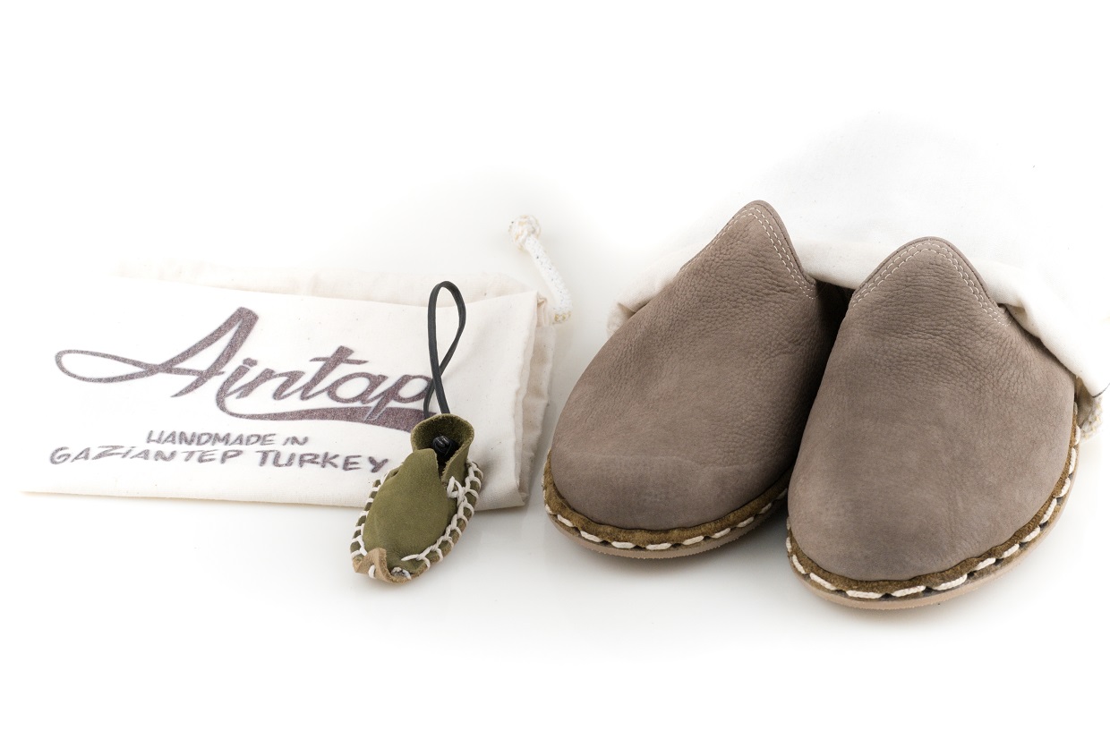 %100 Hakiki Nubuk Deri Füme Unisex Spor Gaziantep Yemeni