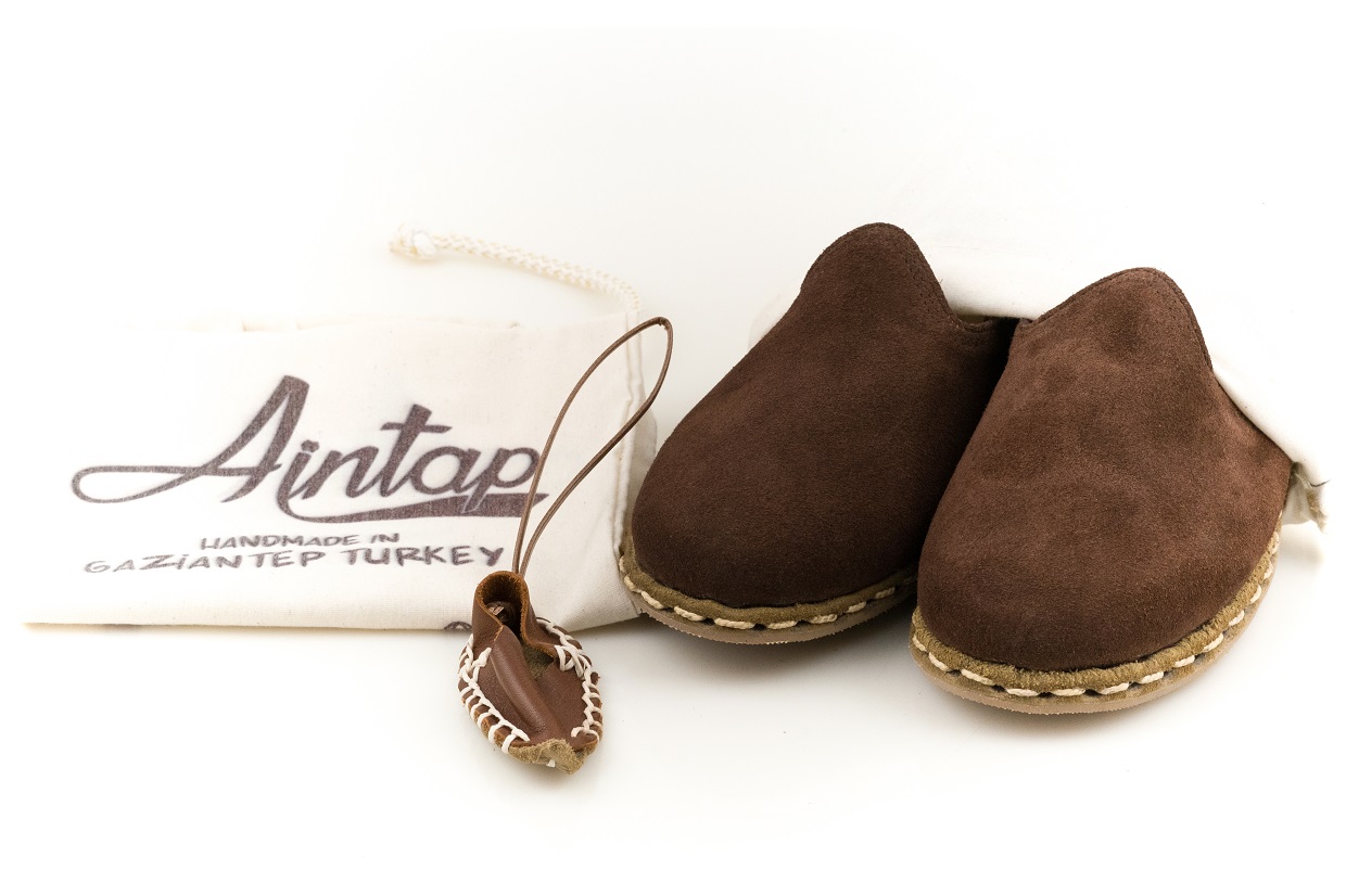 %100 Hakiki Süet Deri Kahve Unisex Spor Gaziantep Yemeni