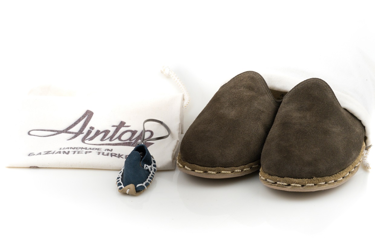 %100 Hakiki Süet Deri Yeşil Unisex Spor Gaziantep Yemen